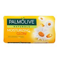Palmolive Naturals Moisturizing Glow Soap, Chamomile Plus Vitamin E, 145g